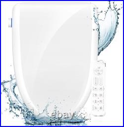 FVZ Bidet Toilet Seat Elongated Smart Heated Toilet Seat