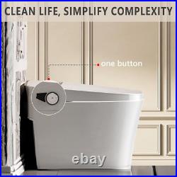 Facilavi Bidet Toilet Seat Elongated Smart Toilet Seat Wireless FC7-US White Facilavi Bidet Toilet Seat Elongated Smart Toilet Seat Wireless FC7-US White