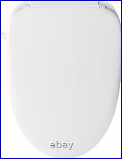 Firoe E35L Elongated Smart Bidet Toilet Seat, Remote Control, Warm Water, Dryer