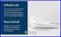 HD-7000 Electric Bidet Seat for Elongated Toiletsm White ITEM-347