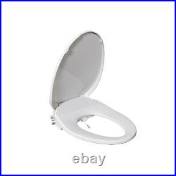 HOROW Bidet Toilet Seat Combo WithWarm Water Flush Heated Seat Night Light Dryer