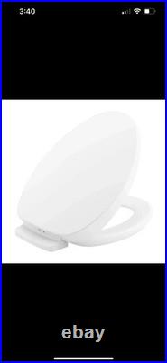 Heated Toilet Seat NEW KOHLER 10349-0 PureWarmth Quiet-Close Elongated App