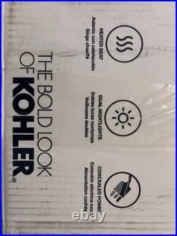 Heated Toilet Seat NEW KOHLER 10349-0 PureWarmth Quiet-Close Elongated App