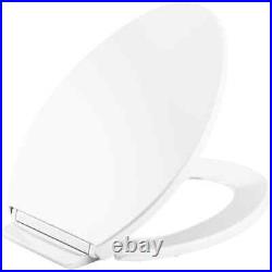 Highline Quiet-Close Elongated Toilet Seat in White (3-Pack)