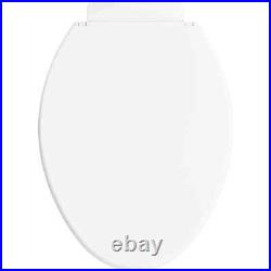 Highline Quiet-Close Elongated Toilet Seat in White (3-Pack)