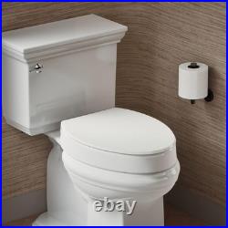 Hyten 3 Height, Elevated Soft Close Elongated Toilet Seat, Contoured Seat wi