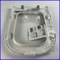 Ideal Standard Toilet Seat Soft Close Hinges Stainless Steel White T639201