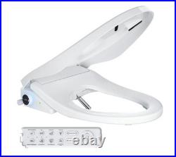 IliD Smart Bidet Toilet Seat, Electric Elongated Ecoseat with Four Cleaning M