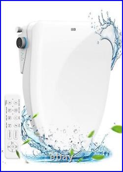 IliD Smart Bidet Toilet Seat, Electric Elongated Ecoseat with Four Cleaning M