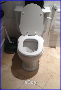 Incepa Hampton Replacement Toilet Seat White MDF Eljer Savannah