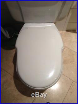 Incepa Hampton Replacement Toilet Seat White MDF Eljer Savannah