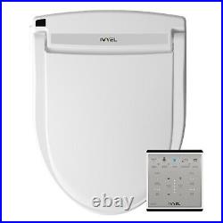 Ivyel J-2R Smart Electric Bidet for Elongated Toilet Seat with Remote Control