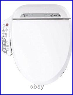 JT-200A Electronic Bidet Toilet Cleansing Water, Heated, dryer Elongated White