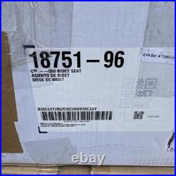 KOHLER 18751-96 PureWash E525 Elongated Warm Water Bidet Toilet Seat, Electric