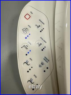 KOHLER 4108-96 PureWash E750 Elongated Bidet Toilet Seat / Touch Screen Remote