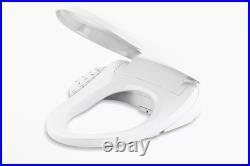 KOHLER 8298-0 PureWash E590 Elongated Bidet Toilet Seat, Heated Bidet, Bidets
