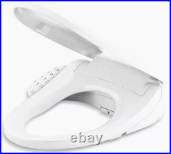 KOHLER 8298-0 PureWash E590 Elongated Bidet Toilet Seat, Heated Bidet, Bidets