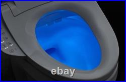 KOHLER 8298-0 PureWash E590 Elongated Bidet Toilet Seat, Heated Bidet, Bidets