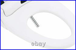 KOHLER BH90-N0 Novita Electric Bidet Seat for Elongated Toilets, Remote Control