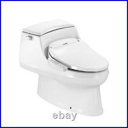 KOHLER Electric Bidet Seat Elongated Toilet Deodorizing Heated Air Dryer White