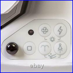 KOHLER Electric Bidet Seat Plastic Elongated Toilets Remote Control Nozzle White