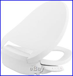 KOHLER Electric Bidet Toilet Seat C3 050 Elongated White Front Rear Washer Quiet