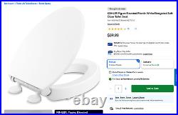 KOHLER Figure Elevated Elongated Soft Close Toilet Seat 27783-0 LOT of 5 SEATS