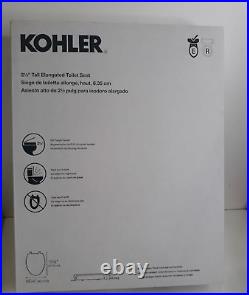 KOHLER Figure Elevated Elongated Soft Close Toilet Seat 27783-0 LOT of 5 SEATS