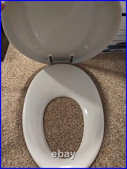 KOHLER Hatbox Toilet seat 1022679 For K-3492-0 White Elongated RARE