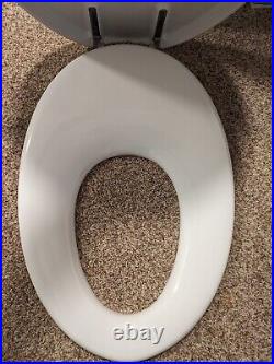 KOHLER Hatbox Toilet seat 1022679 For K-3492-0 White Elongated RARE