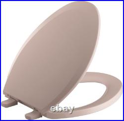 KOHLER K-4652-45 Lustra Elongated Open-Front Toilet Seat Wild Rose