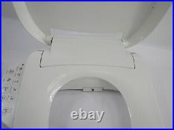 KOHLER K-8298-0 C3 155 Elongated Warm Water Bidet Toilet Seat, White