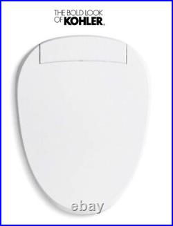 KOHLER K-8298-CR-0 C3 455 Elongated Heated Bidet Toilet Seat White with Remot