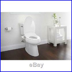 KOHLER Non Electric Bidet Elongated Toilet Seat White Single Wand Water Spray