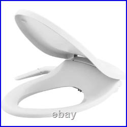 KOHLER Non-Electric Bidet Seat Plastic Elongated Toilet Adjust Water Spray White KOHLER Non-Electric Bidet Seat Plastic Elongated Toilet Adjust Water Spray White