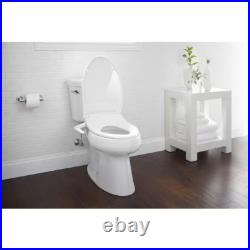 KOHLER Non-Electric Bidet Seat Plastic Elongated Toilet Adjust Water Spray White KOHLER Non-Electric Bidet Seat Plastic Elongated Toilet Adjust Water Spray White