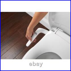 KOHLER Non-Electric Bidet Seat Plastic Elongated Toilet Adjust Water Spray White KOHLER Non-Electric Bidet Seat Plastic Elongated Toilet Adjust Water Spray White