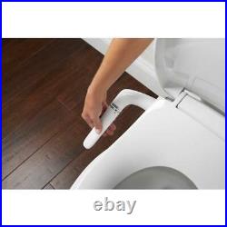 KOHLER Non-Electric Bidet Seat Plastic Elongated Toilet Adjust Water Spray White