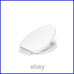 KOHLER PureWarmth Heated Elongated Toilet Seat in White K-10349-0