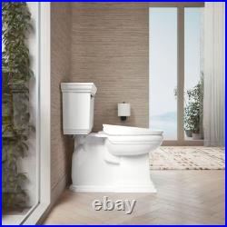 KOHLER PureWarmth Heated Elongated Toilet Seat in White K-10349-0