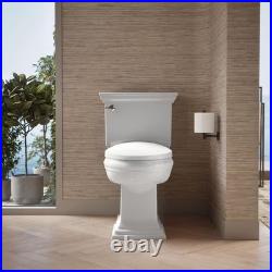 KOHLER PureWarmth Heated Elongated Toilet Seat in White K-10349-0