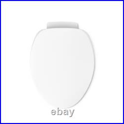 KOHLER PureWarmth Heated Elongated Toilet Seat in White K-10349-0