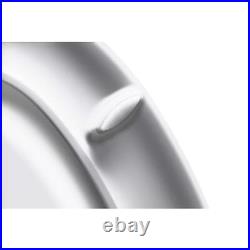 KOHLER Toilet Seat Grip Tight Bumpers Round Quiet Soft Close White (3-Pack)