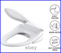 Kohler 18751-0 C3-050 Elongated Bidet Toilet Seat White Kohler 18751-0 C3-050 Elongated Bidet Toilet Seat White