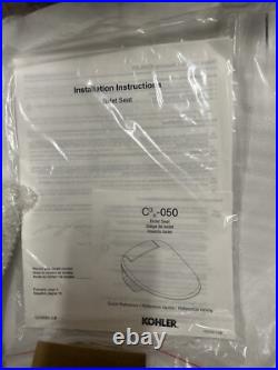 Kohler 18751-0 C3-050 Elongated Bidet Toilet Seat White Kohler 18751-0 C3-050 Elongated Bidet Toilet Seat White