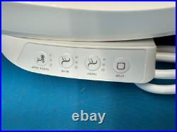 Kohler 18751-0 PureWash C3 Cotton White Elongated Bidet Toilet Seat