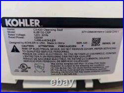 Kohler 26132-CSP-0 E545 C3-420 Elongated Bidet Toilet Seat In White
