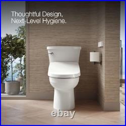 Kohler 28118-0 PureWash E815 Round Bidet Toilet Seat with Remote Control