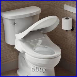Kohler 28118-0 PureWash E815 Round Bidet Toilet Seat with Remote Control