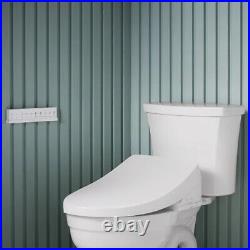 Kohler 28119-0 C3-325 Premium Enlongated Bidet Toilet Seat with Remote Control